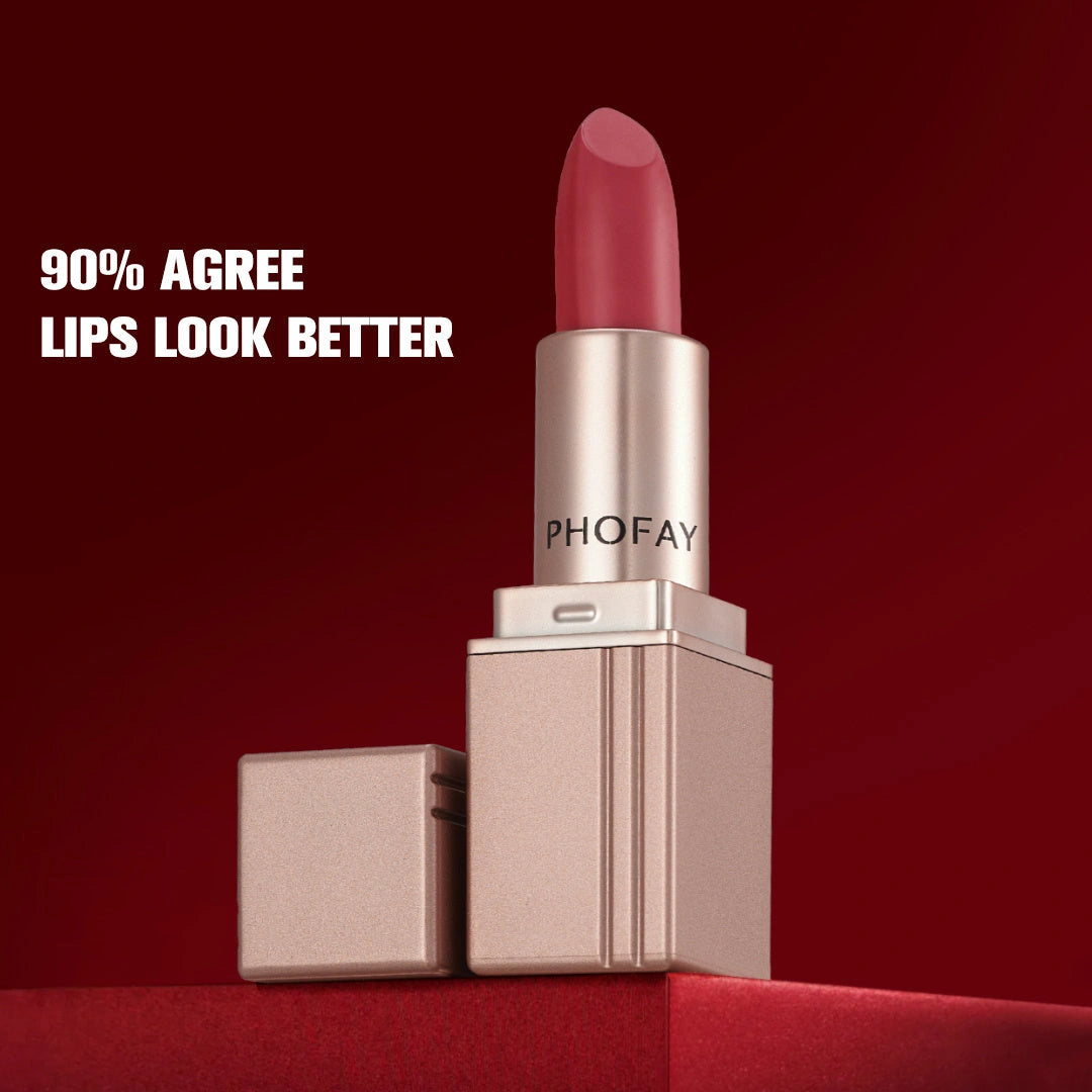 PHOFAY Matte Lipstick with long-lasting and waterproof features