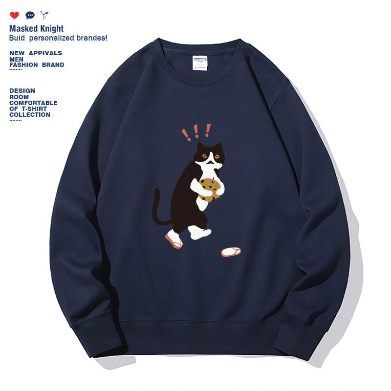 Stylish Women's Solid Colour Hooded Sweatshirt