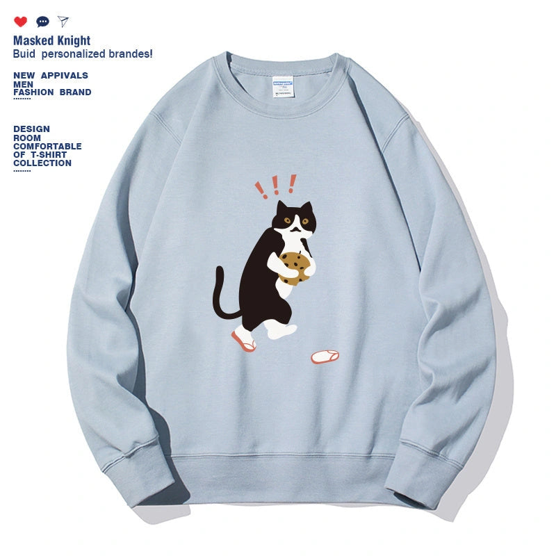 Stylish Women's Solid Colour Hooded Sweatshirt