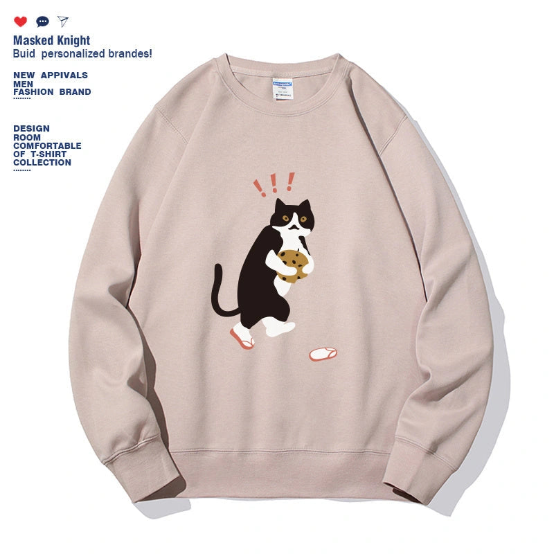 Stylish Women's Solid Colour Hooded Sweatshirt