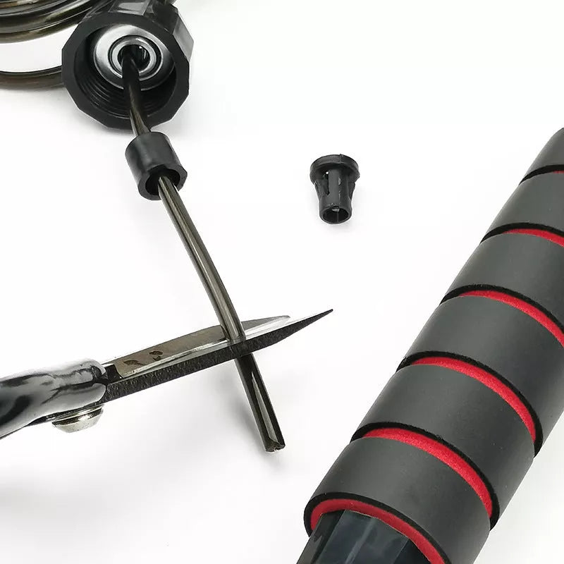 Steel Wire Skipping Rope for Weight Loss with Adjustable Load
