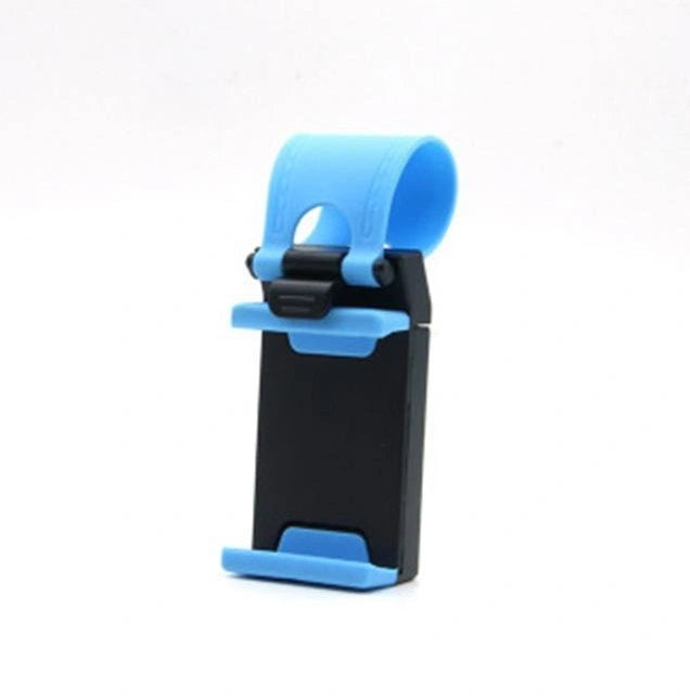 Universal Steering Wheel Phone Mount for Hands-Free Navigation