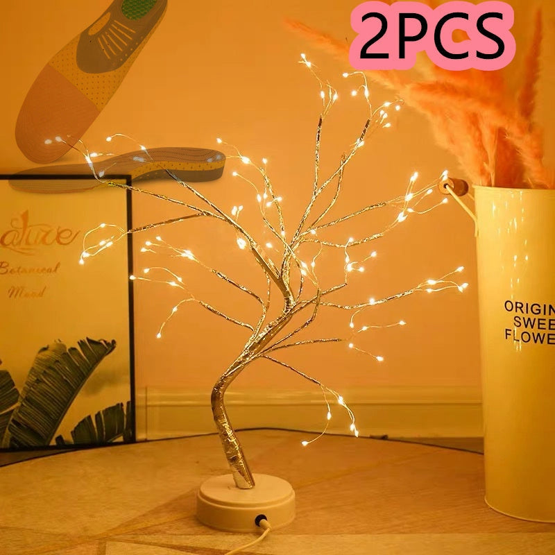 LED Copper Wire Light Bedroom Light with Nordic Style