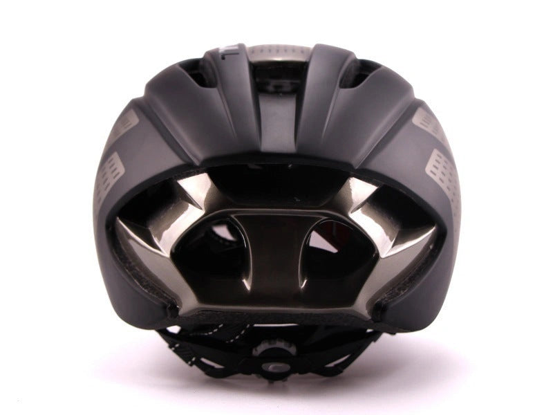 Aero Cycling Helmet with Magnetic Lens and Adjustable Fit