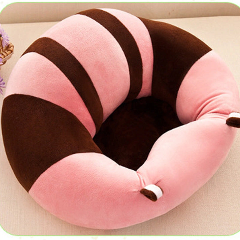 Baby Learning Seat with Plush Toy Safety Dining Chair