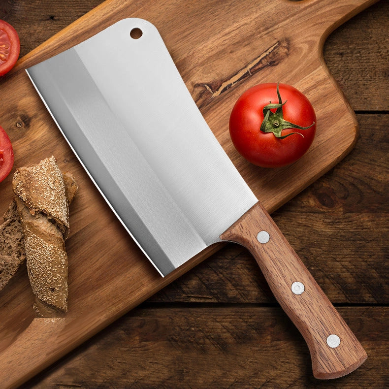 Stainless steel machete with modern simplicity design