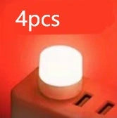 USB LED Night Light with Eye Protection for Reading and Sleep