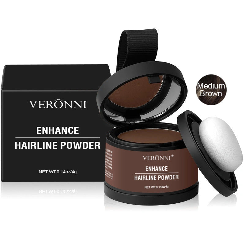 14 Colour Hair Line Powder for Instant Waterproof Coverage and Natural Look