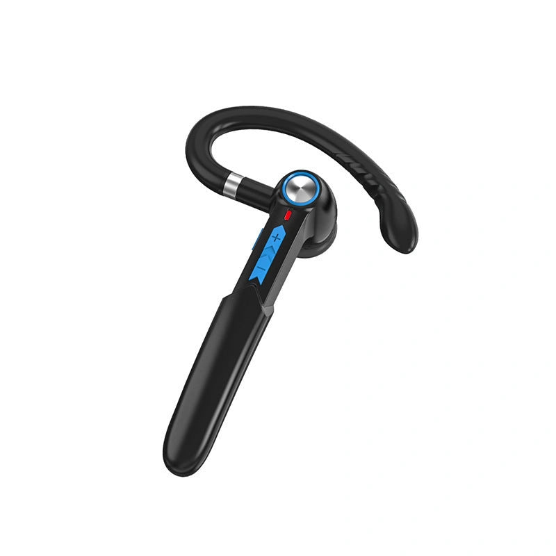 Bluetooth Headphones Compatible with Apple, Single Ear Design for Hands-Free Calls