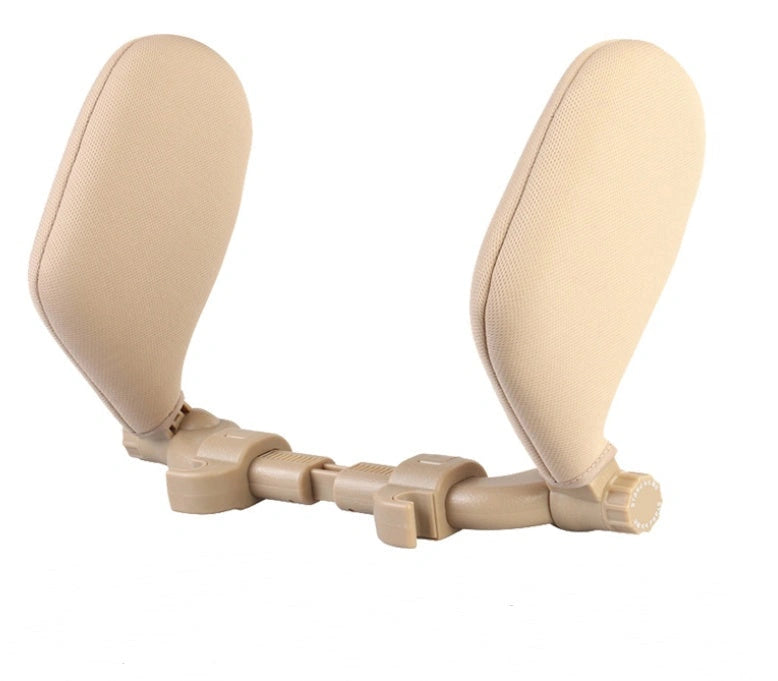 Adjustable Car Seat Headrest Pillow with Memory Foam for Neck Support