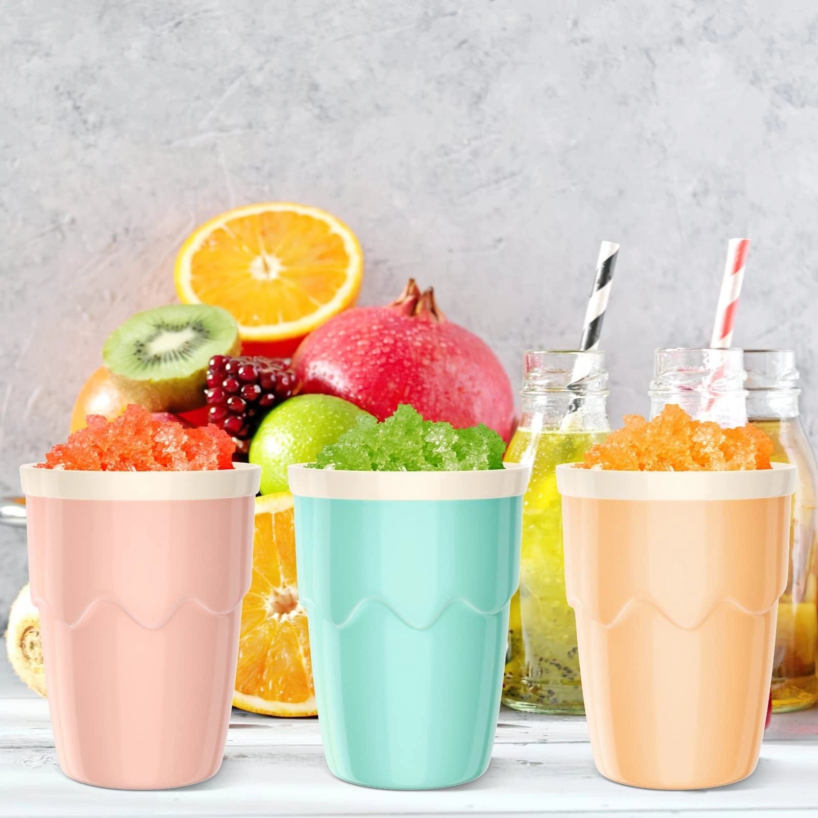 Slushy Cup Ice Cream Maker for Quick Frozen Treats at Home