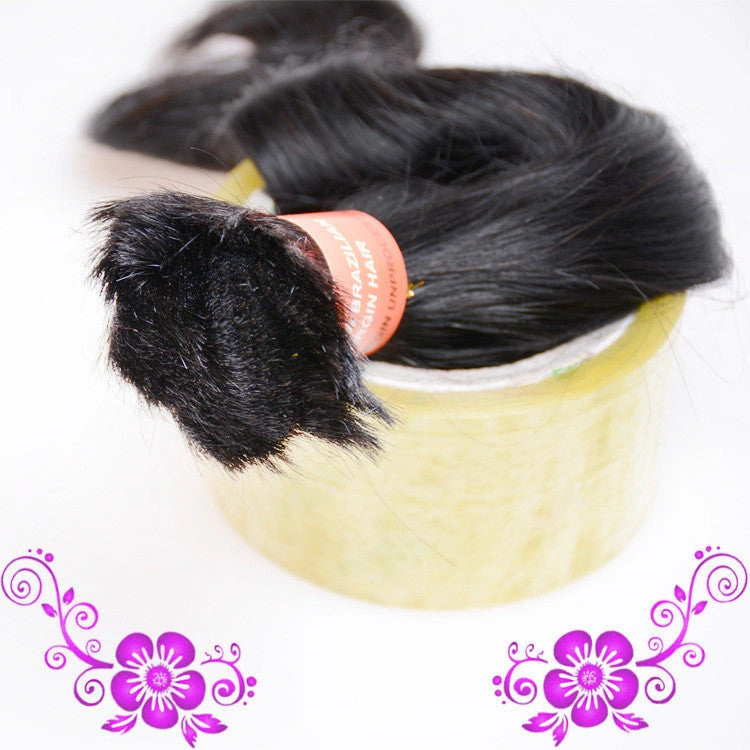 7A body wave human hair handle with soft silk texture