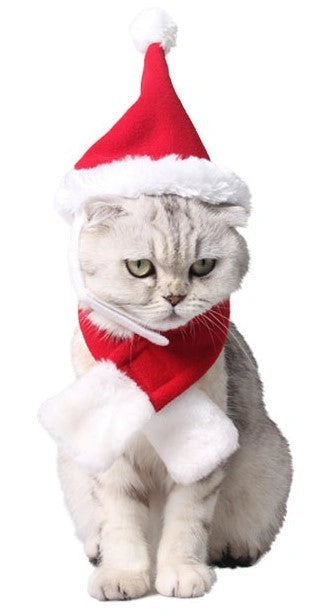 Christmas Pet Hairband with Adjustable Elk Antlers for Dogs and Cats