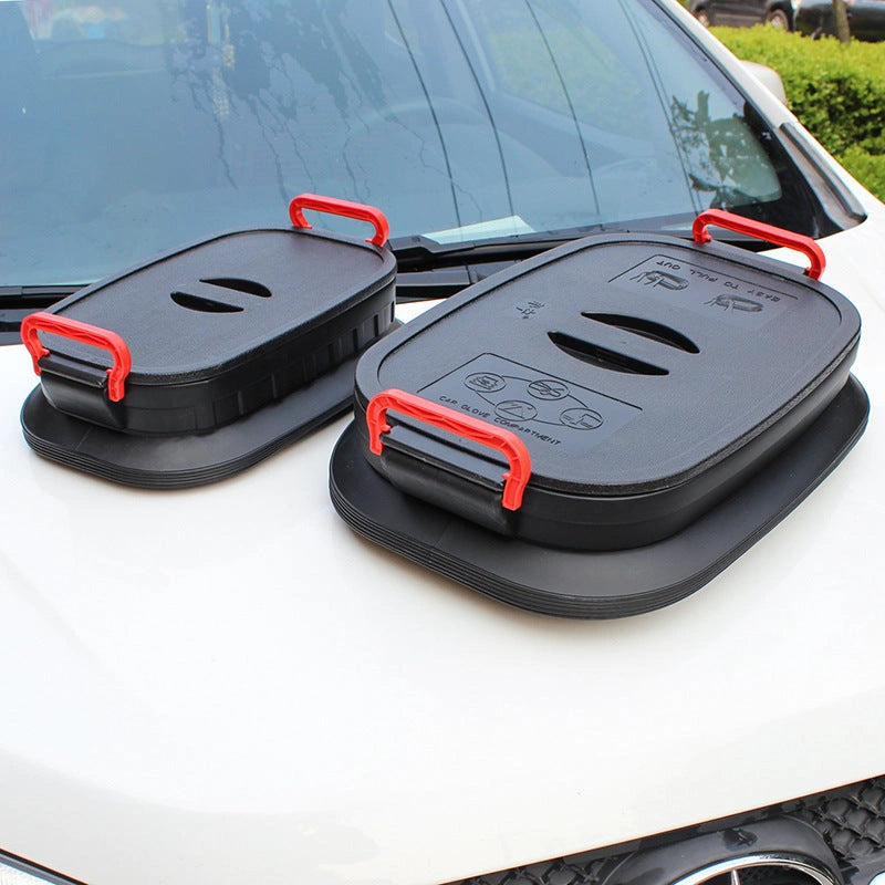 Vehicle-Mounted Retractable Fishing and Car Washing Bucket with 18L Capacity