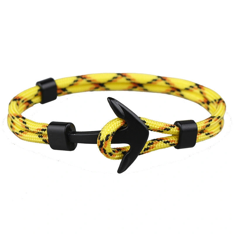Anchor Bracelet with Hand Strap for Unisex Wear