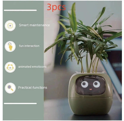 Smart Planter with 7 Sensors and AI for Easy Plant Care