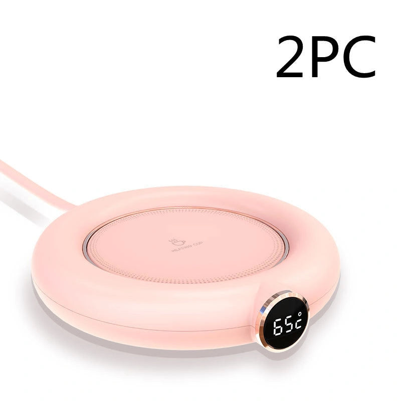 USB Cup Warmer Pad with Adjustable 3-Level Temperature Control