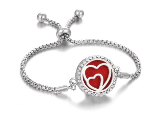 Stylish Aromatherapy Bracelet with Essential Oil Diffuser