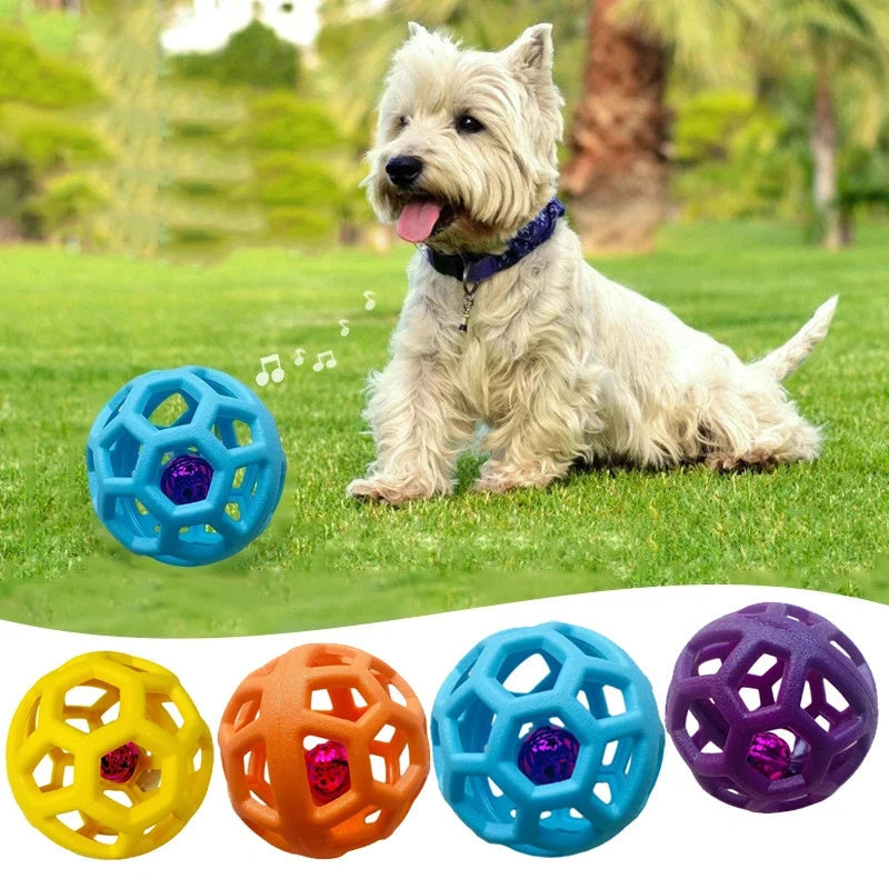 TPR Dog Chew Ball Toy for Interactive Play and Teeth Cleaning
