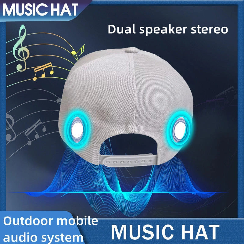 Bluetooth-compatible Music Hat for Tennis and Outdoor Activities