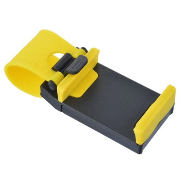 Universal Steering Wheel Phone Mount for Hands-Free Navigation