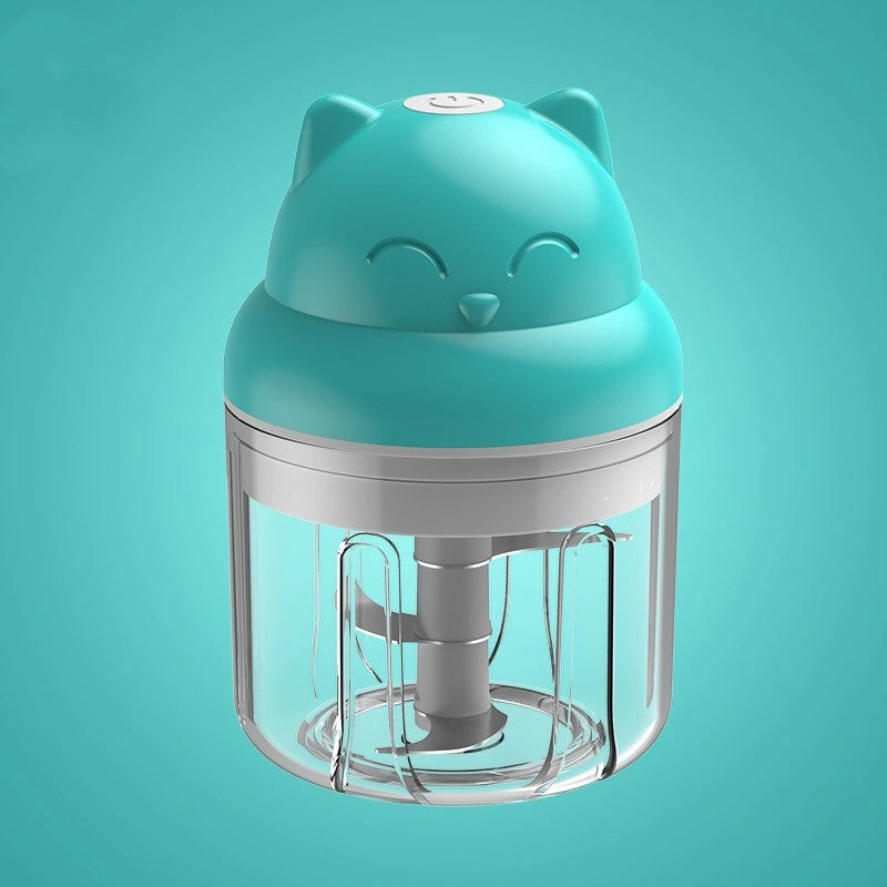 Baby Mini Cooking Machine Electric Garlic Masher with USB Charging
