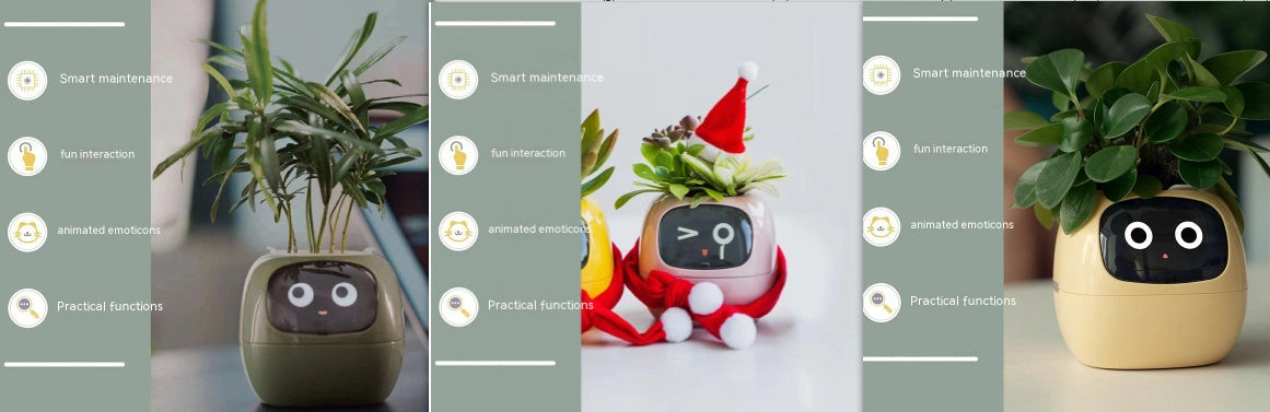Smart Planter with 7 Sensors and AI for Easy Plant Care