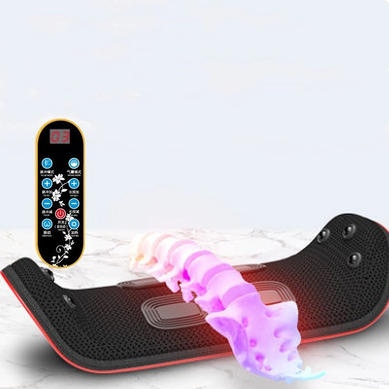 Electric Lumbar Traction Device with Vibration Massage and Infrared Heating
