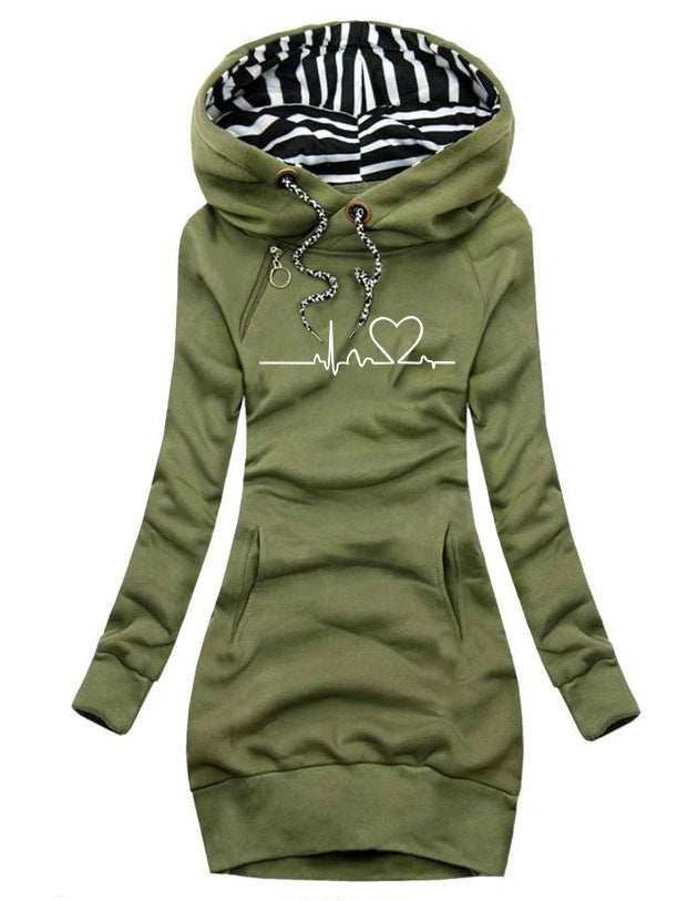 Heart Print Women