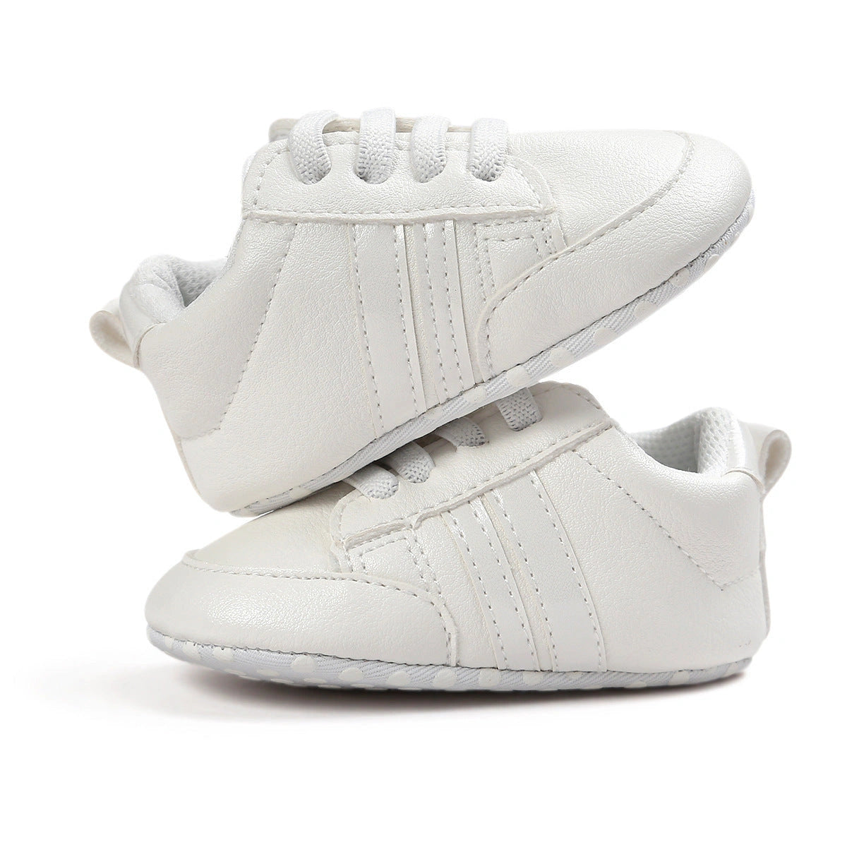Soft PU Leather Non-slip Baby Moccasins for First Walkers