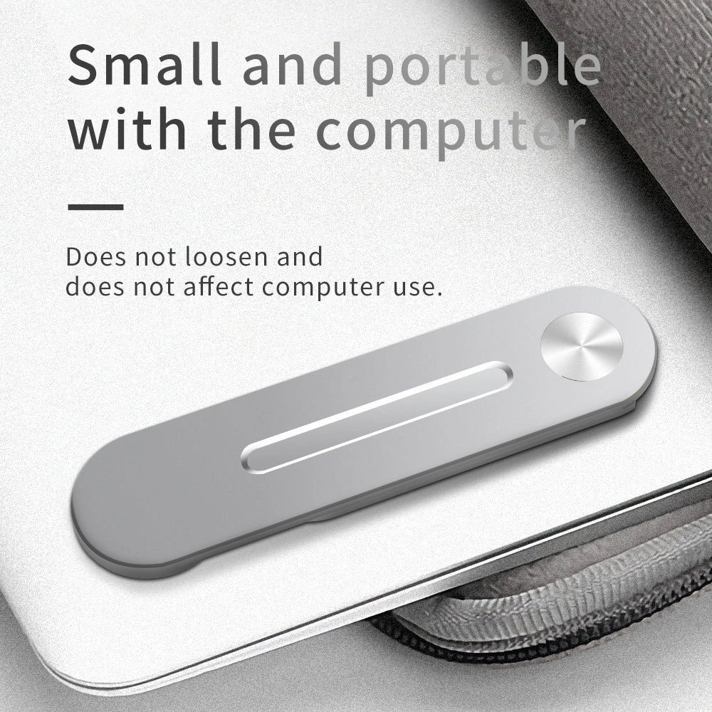 Aluminium Alloy Laptop Side Mount with Adjustable Tablet Bracket
