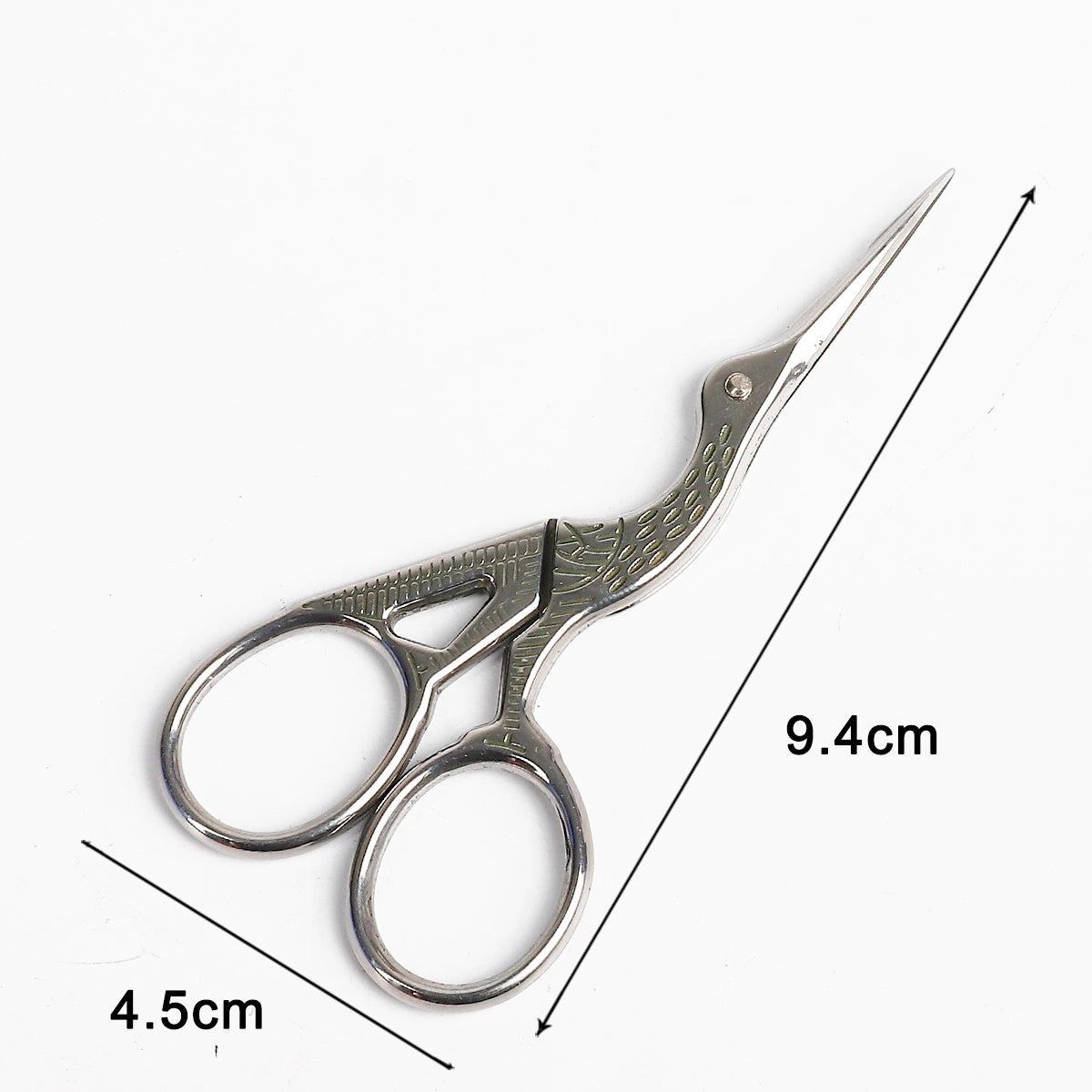 Stainless Steel Crane Embroidery Scissors