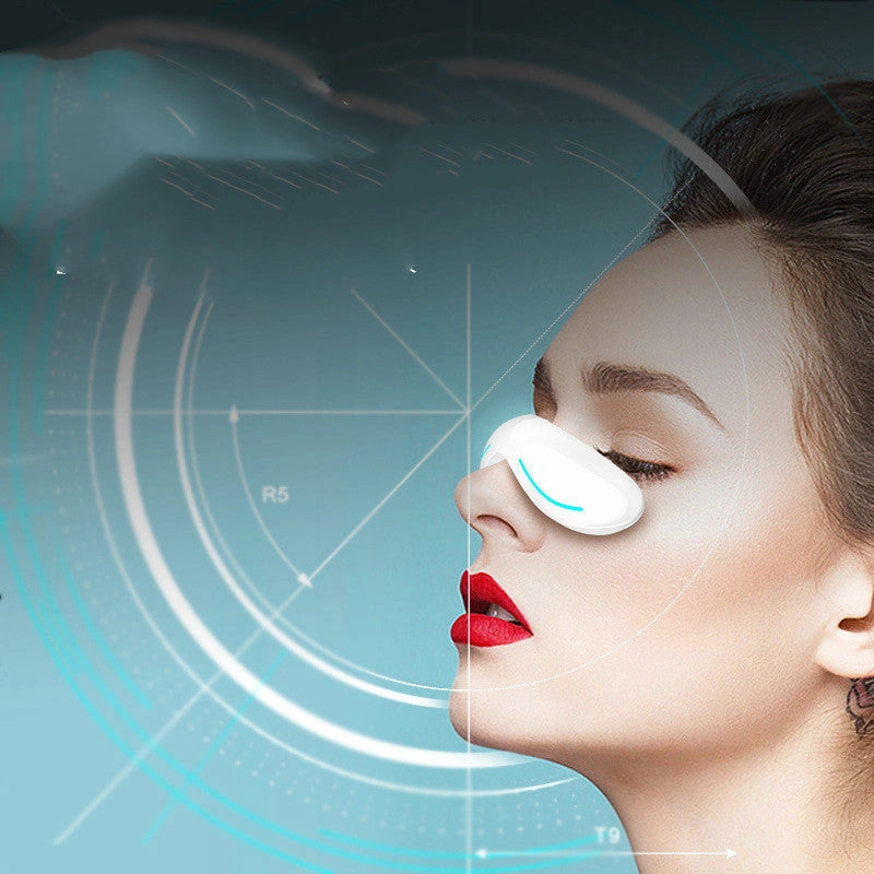 USB Eye Massager with LED Therapy and Heating for Fatigue Relief