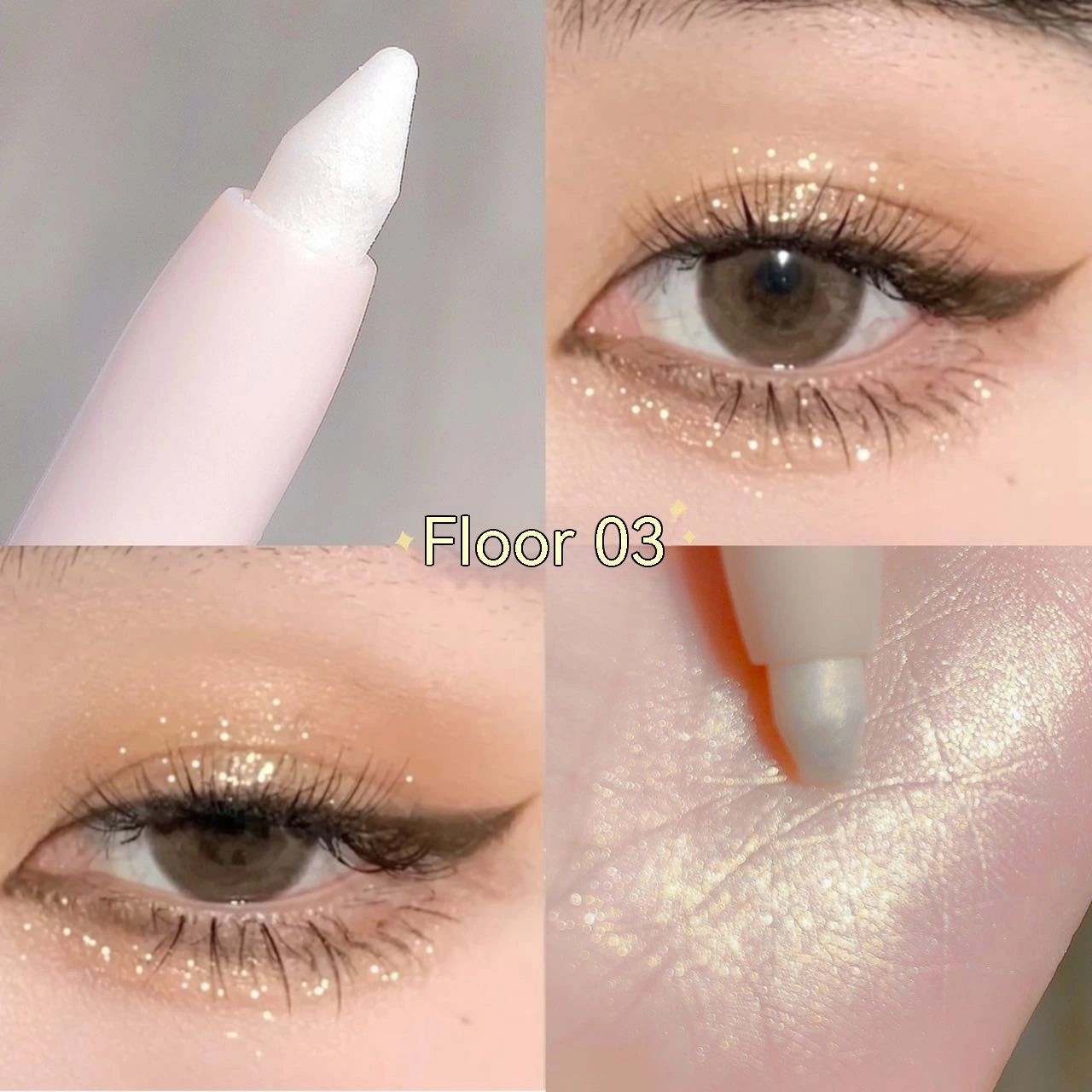 Crouching Silkworm Eyeliner Pen for Brightening Makeup