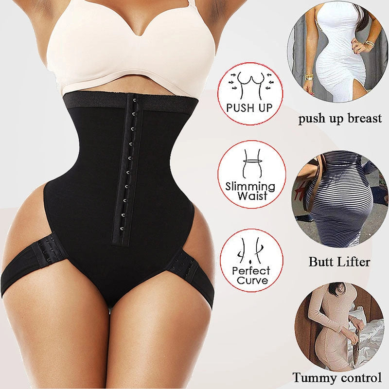 Seamless Butt Lifter Control Panties for Enhanced Silhouette