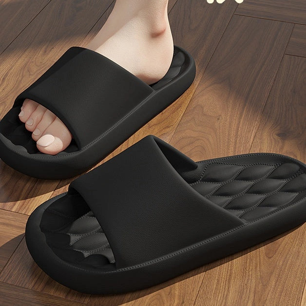 Unisex EVA Summer Slippers with Bump Texture Sole
