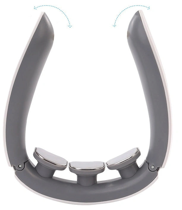 USB Charging Neck Massager with 6 Modes and 9 Strength Levels