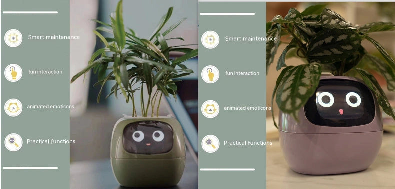 Smart Planter with 7 Sensors and AI for Easy Plant Care