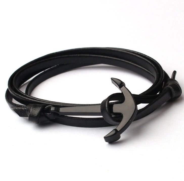Anchor Bracelet with Hand Strap for Unisex Wear