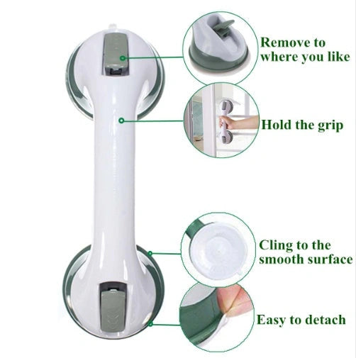 Bathroom Handrail Suction Cup Type Anti-skid Handrail