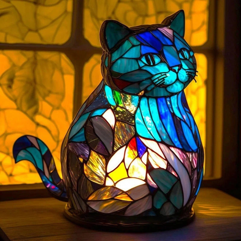 2024 3D Coloured Animal Light Desk Lamp with USB Plug