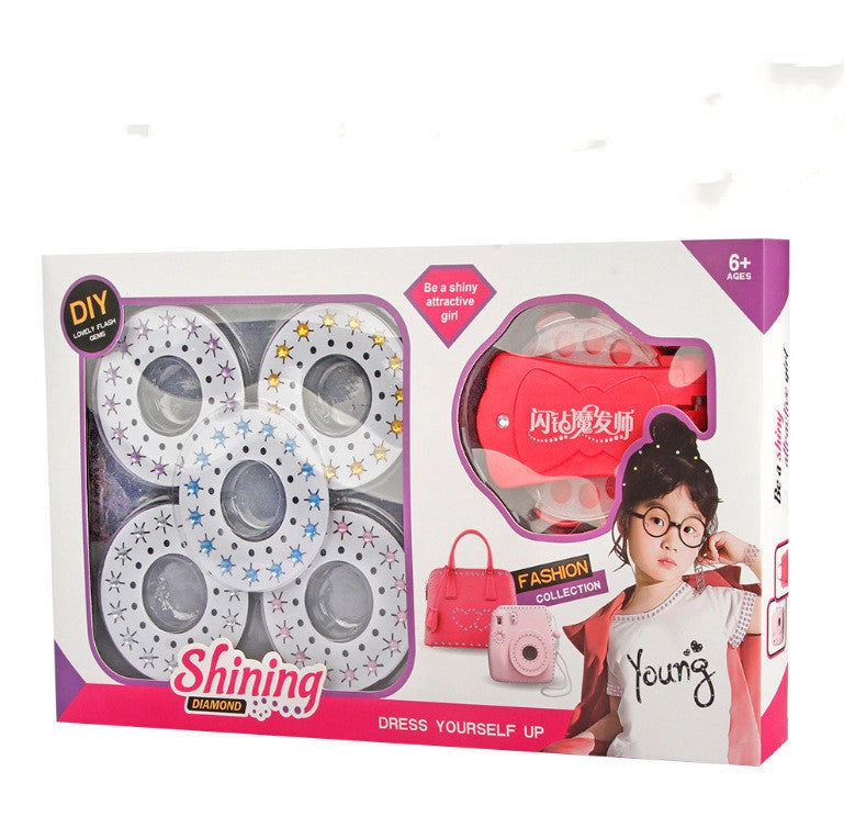 Bling Nail Drill Tool Diamond Supplement Set with 180 Gems