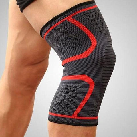Anti-slip breathable knee support for joint health