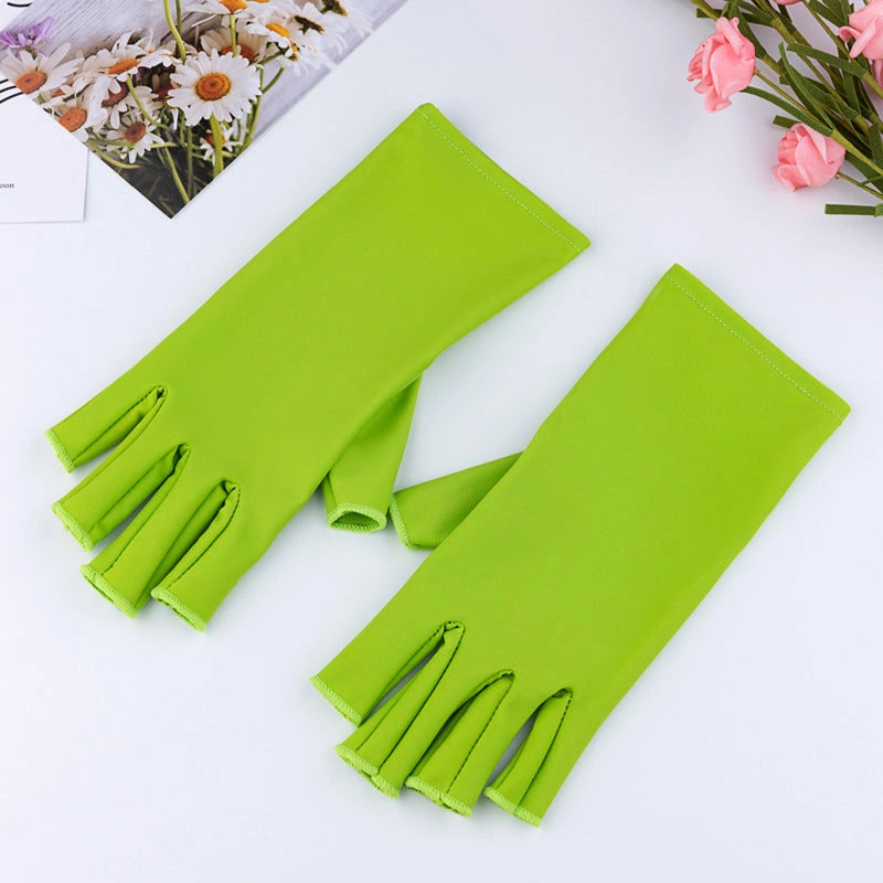 Stylish UV Protection Manicure Gloves