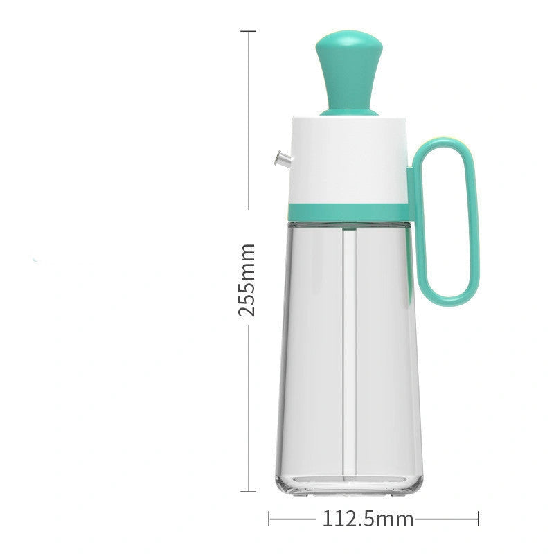 2-in-1 Oil Dispenser with Silicone Brush for BBQ and Cooking