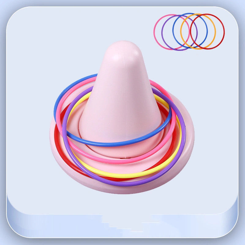 Children's Balance Training Sensory Toy with Throwing Rings for Enhanced Coordination