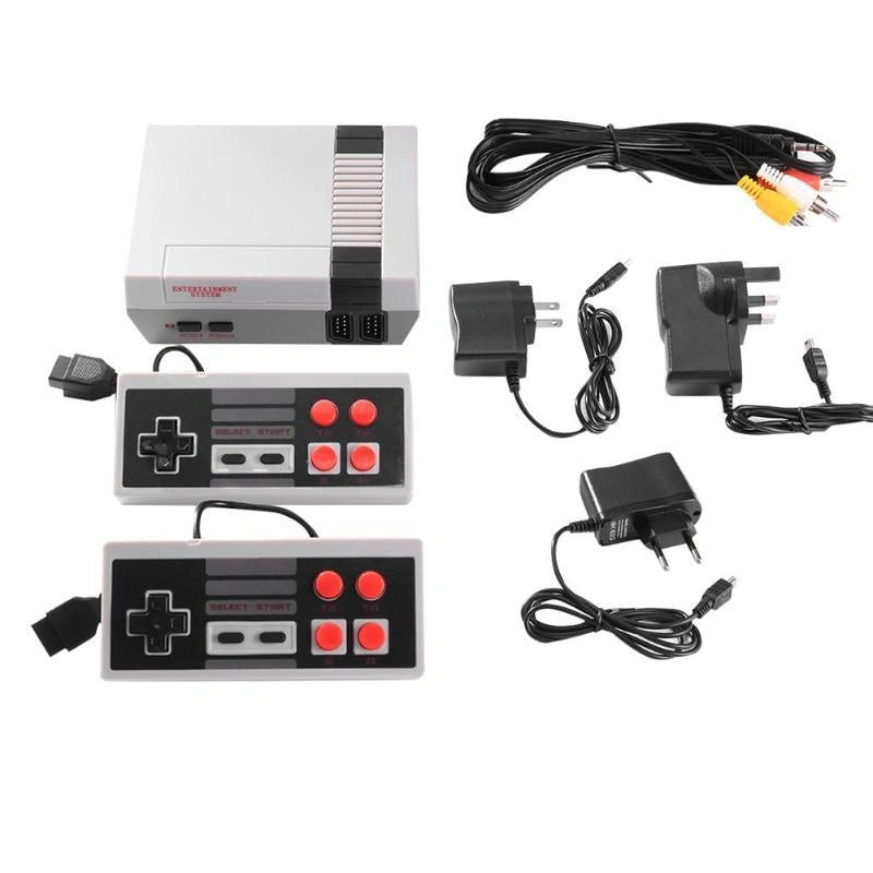 620 classic games console with two joysticks for shared play