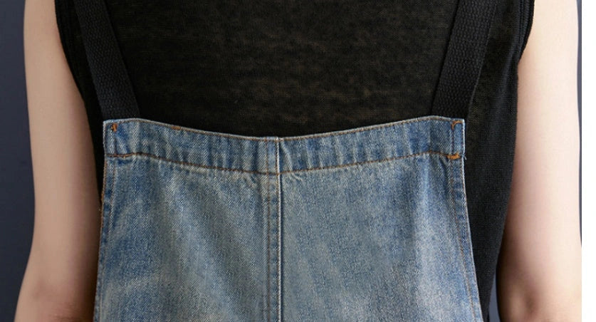 Stylish Denim Suspenders for Women, Plus Size Friendly