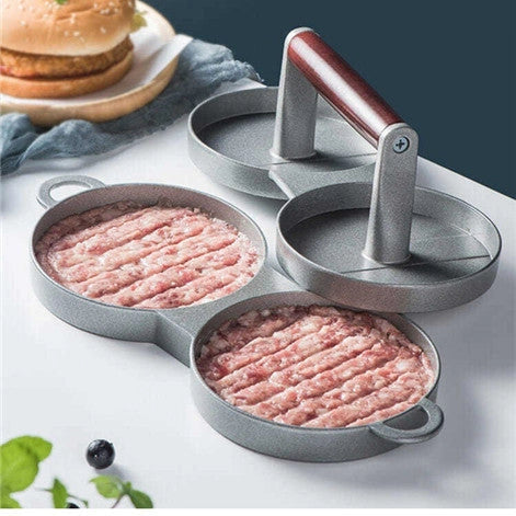 Aluminium Alloy Round Burger Press for Uniform Beef Patties