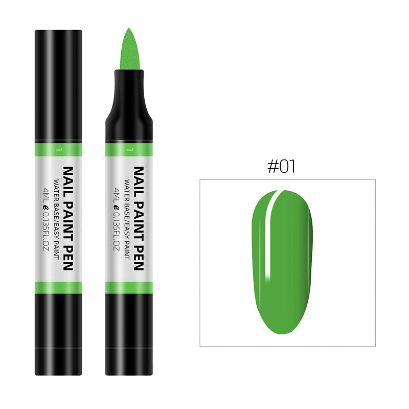 24 Colour Nail Polish Painting Pen Set with 3D Flower Design Capability